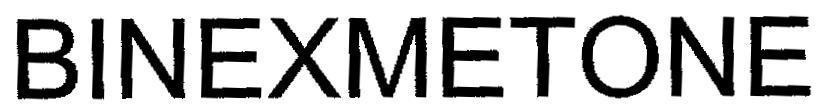 Mẫu nhãn hiệu BINEXMETONE