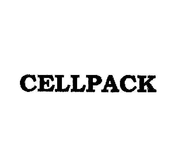 Mẫu nhãn hiệu CELLPACK