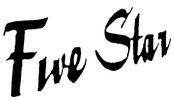 Mẫu nhãn hiệu FIVE STAR
