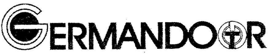 Mẫu nhãn hiệu GERMANDOOR CTD