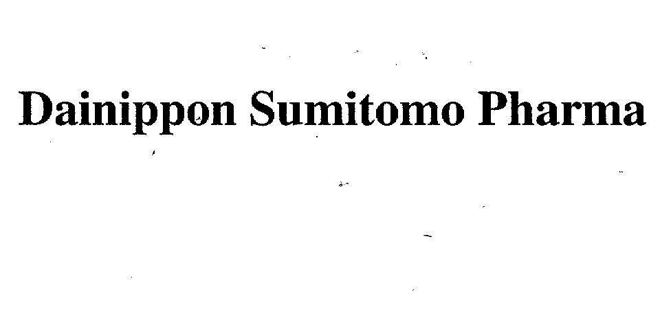 Mẫu nhãn hiệu DAINIPPON SUMITOMO PHARMA