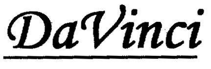 Mẫu nhãn hiệu DAVINCI