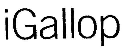 Mẫu nhãn hiệu IGALLOP