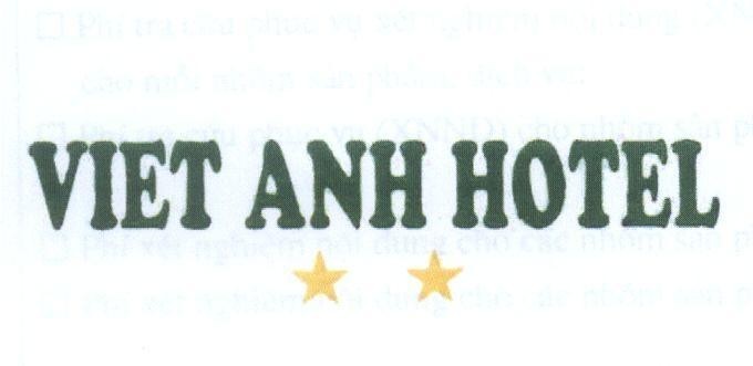 Mẫu nhãn hiệu VIET ANH HOTEL
