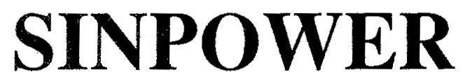 Mẫu nhãn hiệu SINPOWER
