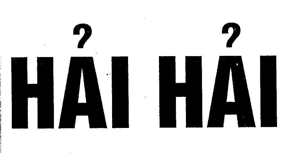Mẫu nhãn hiệu HảI HảI