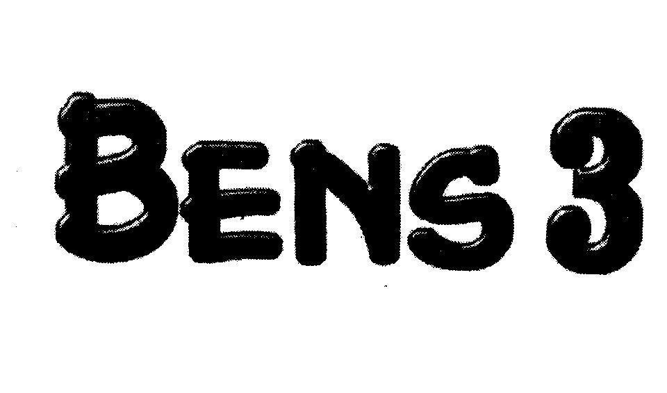 Mẫu nhãn hiệu BENS 3