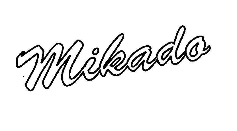 Mẫu nhãn hiệu MIKADO