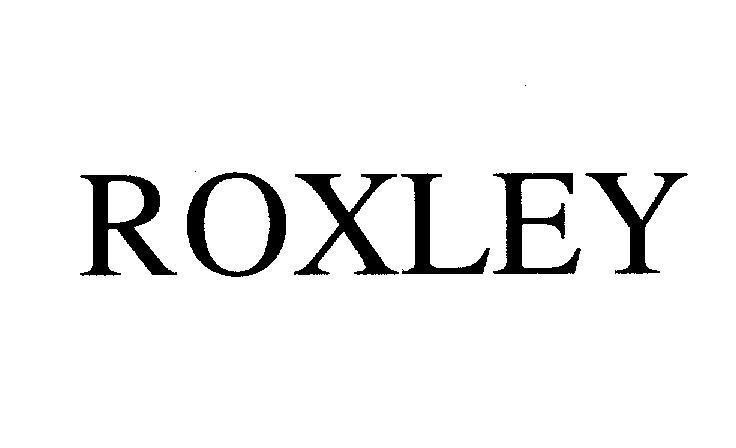 Mẫu nhãn hiệu ROXLEY