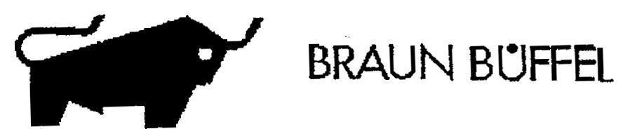 Mẫu nhãn hiệu BRAUN BUFFEL