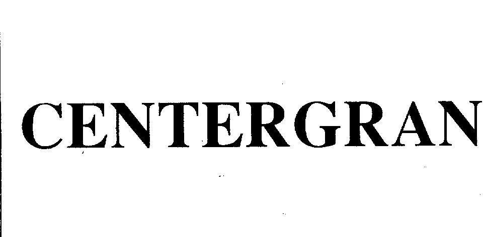 Mẫu nhãn hiệu CENTERGRAN