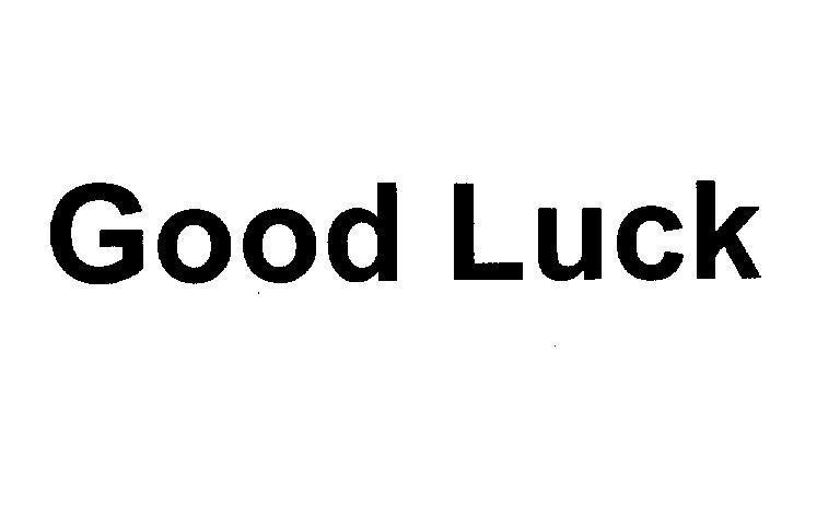 Mẫu nhãn hiệu GOOD LUCK