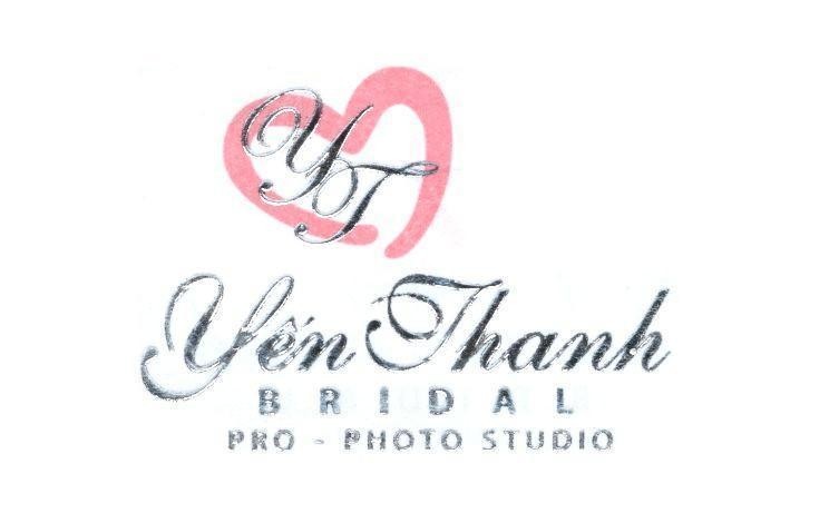 Mẫu nhãn hiệu YT Yến Thanh BRIDAL PRO - PHOTO STUDIO