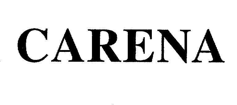 Mẫu nhãn hiệu CARENA