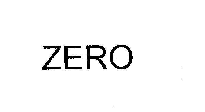 Mẫu nhãn hiệu ZERO
