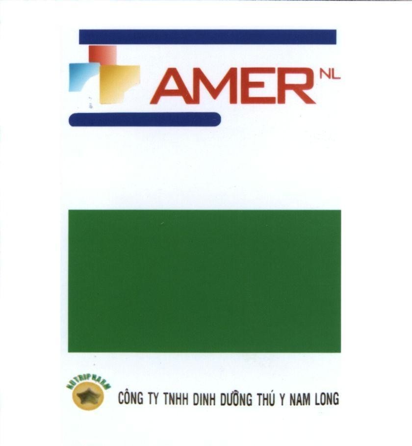 Mẫu nhãn hiệu AMER NL NUTRIPHARM NAM LONG