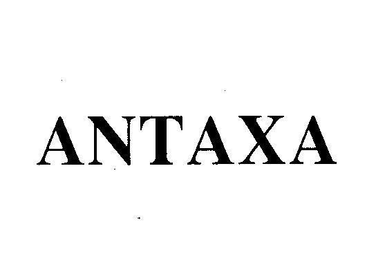 Mẫu nhãn hiệu ANTAXA
