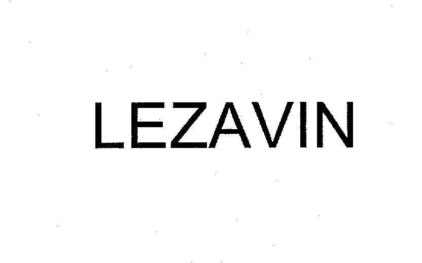 Mẫu nhãn hiệu LEZAVIN