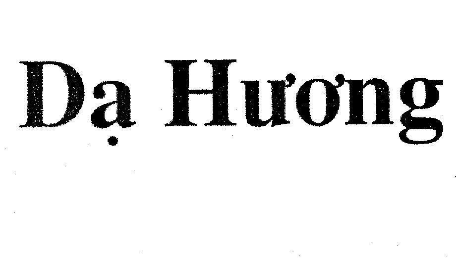 Mẫu nhãn hiệu Dạ Hương
