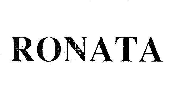 Mẫu nhãn hiệu RONATA