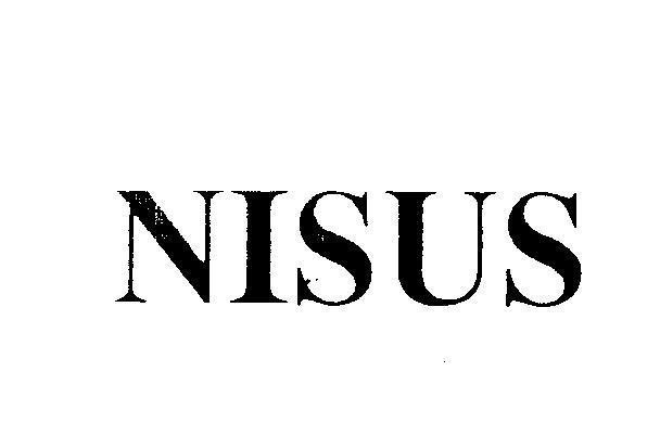 Mẫu nhãn hiệu NISUS