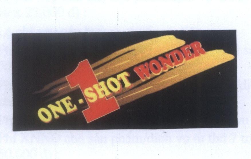 Mẫu nhãn hiệu ONE - SHOT WONDER 1