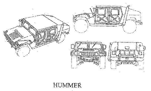 Mẫu nhãn hiệu HUMMER
