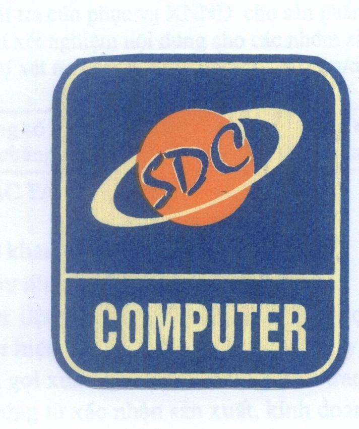 Mẫu nhãn hiệu SDC COMPUTER