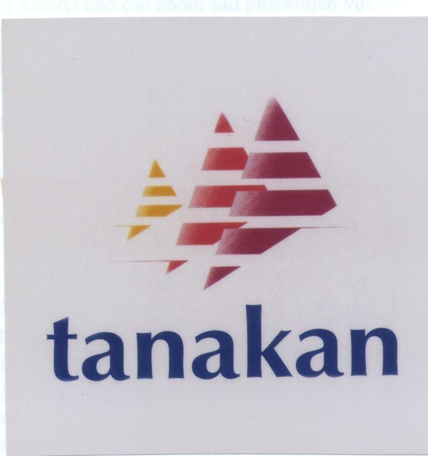Mẫu nhãn hiệu TANAKAN