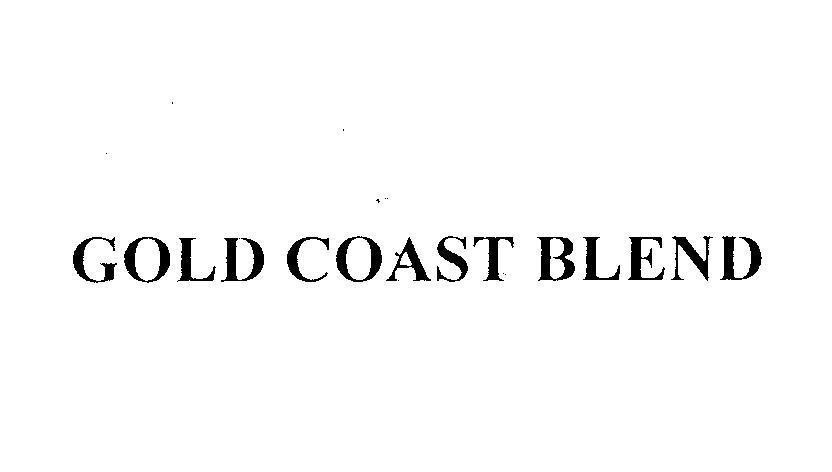 Mẫu nhãn hiệu GOLD COAST BLEND