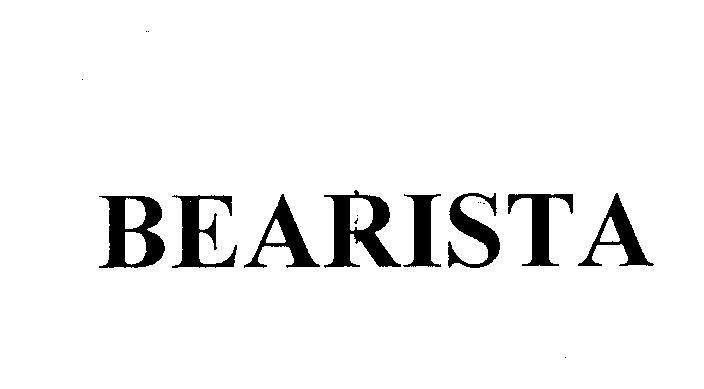 Mẫu nhãn hiệu BEARISTA