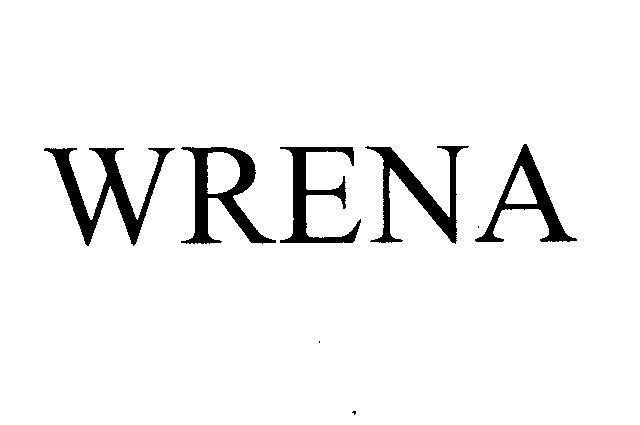 Mẫu nhãn hiệu WRENA