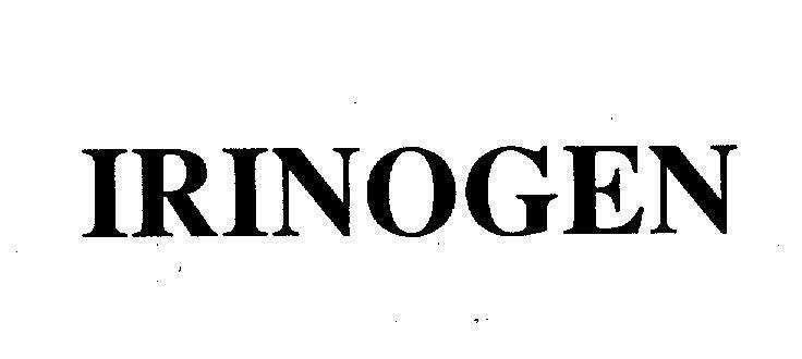 Mẫu nhãn hiệu IRINOGEN