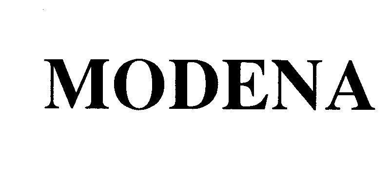 Mẫu nhãn hiệu MODENA