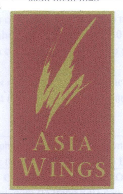 Mẫu nhãn hiệu ASIA WINGS