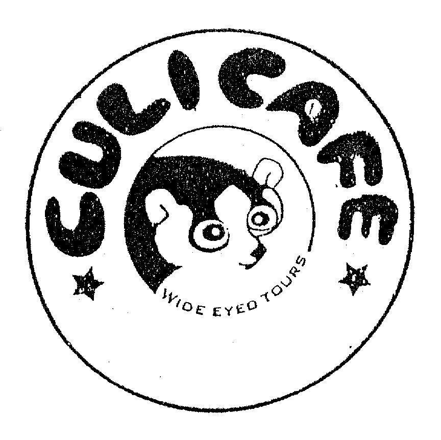 Mẫu nhãn hiệu WIDE EYED TOURS CULI CAFE HANOI