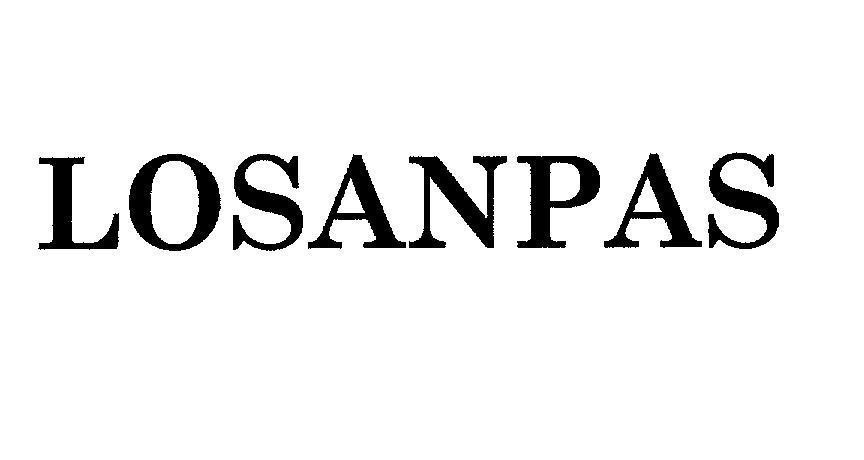 Mẫu nhãn hiệu LOSANPAS