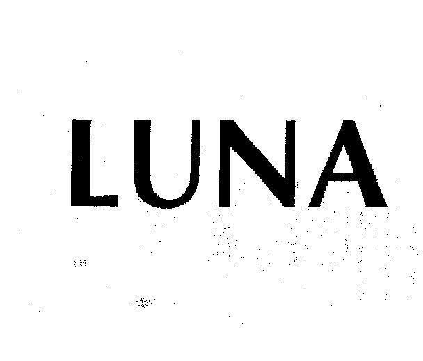 Mẫu nhãn hiệu LUNA