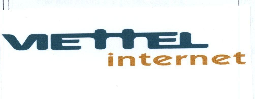 Mẫu nhãn hiệu VIETTEL INTERNET