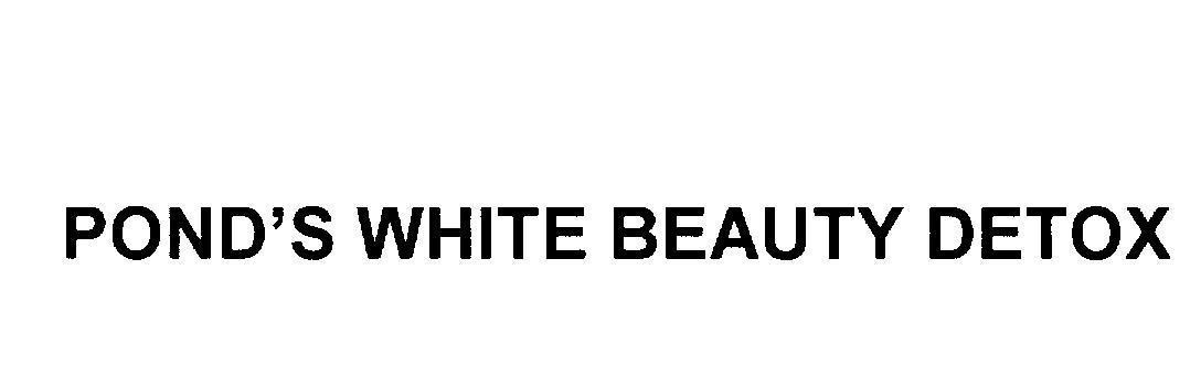 Mẫu nhãn hiệu POND'S WHITE BEAUTY DETOX