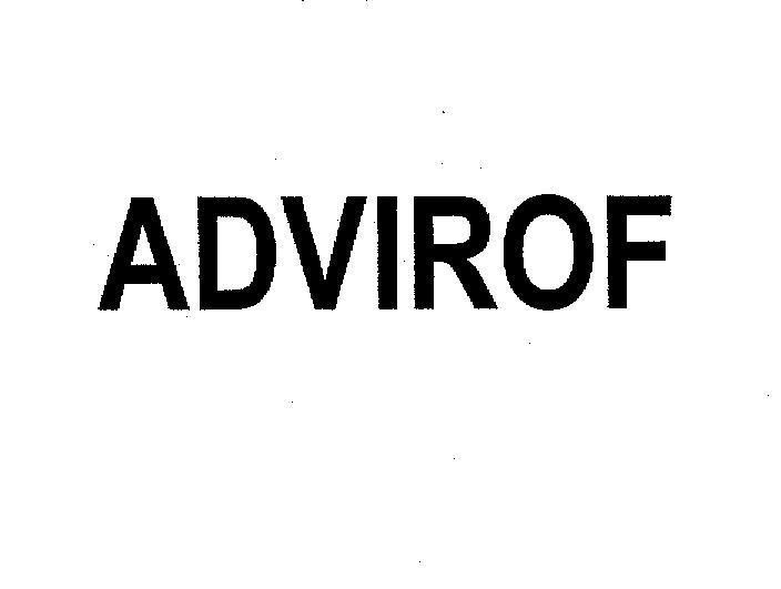 Mẫu nhãn hiệu ADVIROF