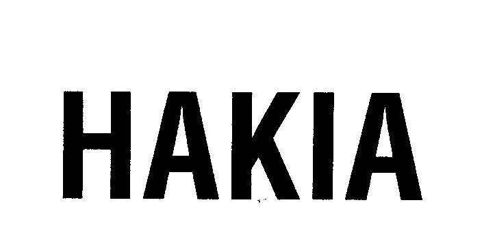 Mẫu nhãn hiệu HAKIA