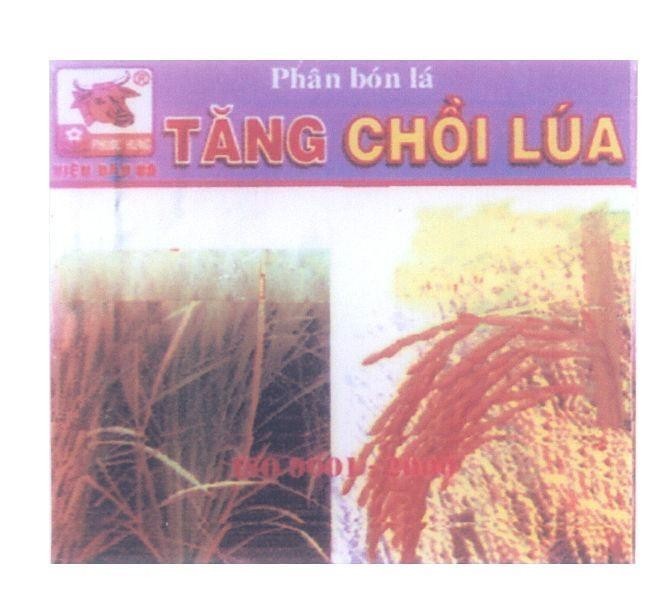 Mẫu nhãn hiệu Phước Hưng Hiệu Đầu Bò Phân bón lá Tăng Chồi Lúa