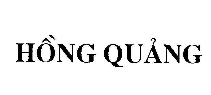 Mẫu nhãn hiệu Hồng Quảng
