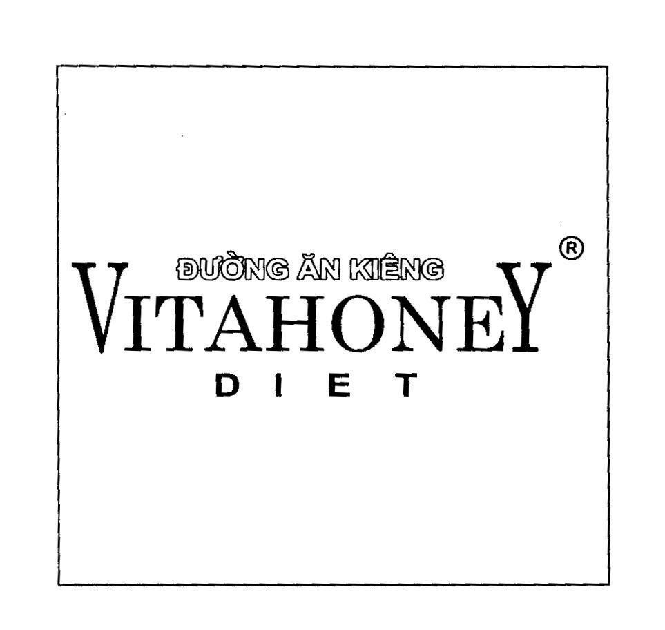 Mẫu nhãn hiệu VITAHONEY DIET Đường Ăn Kiêng