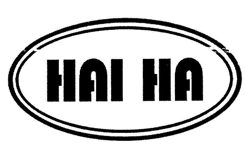 Mẫu nhãn hiệu HAI HA