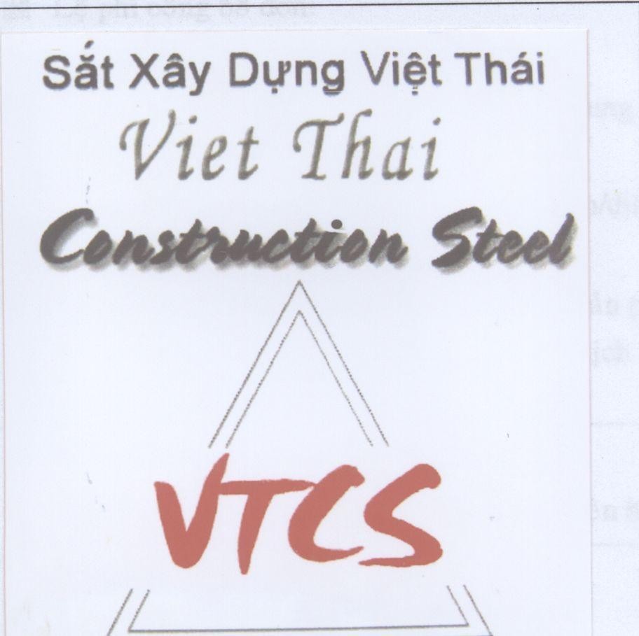 Mẫu nhãn hiệu VTCS Việt Thái CONSTRUCTION STEEL Sắt xây dựng Việt Thái