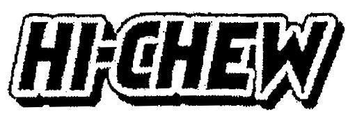 Mẫu nhãn hiệu HI-CHEW