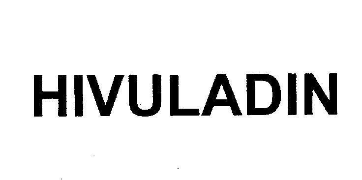Mẫu nhãn hiệu HIVULADIN