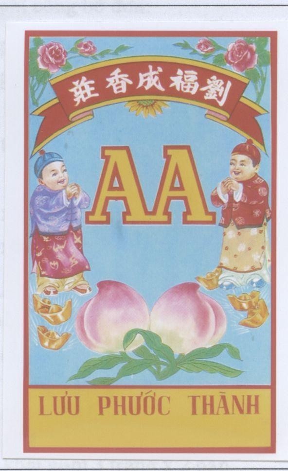 Mẫu nhãn hiệu AA Lưu Phước Thành [liu fu cheng xiang zhuang]